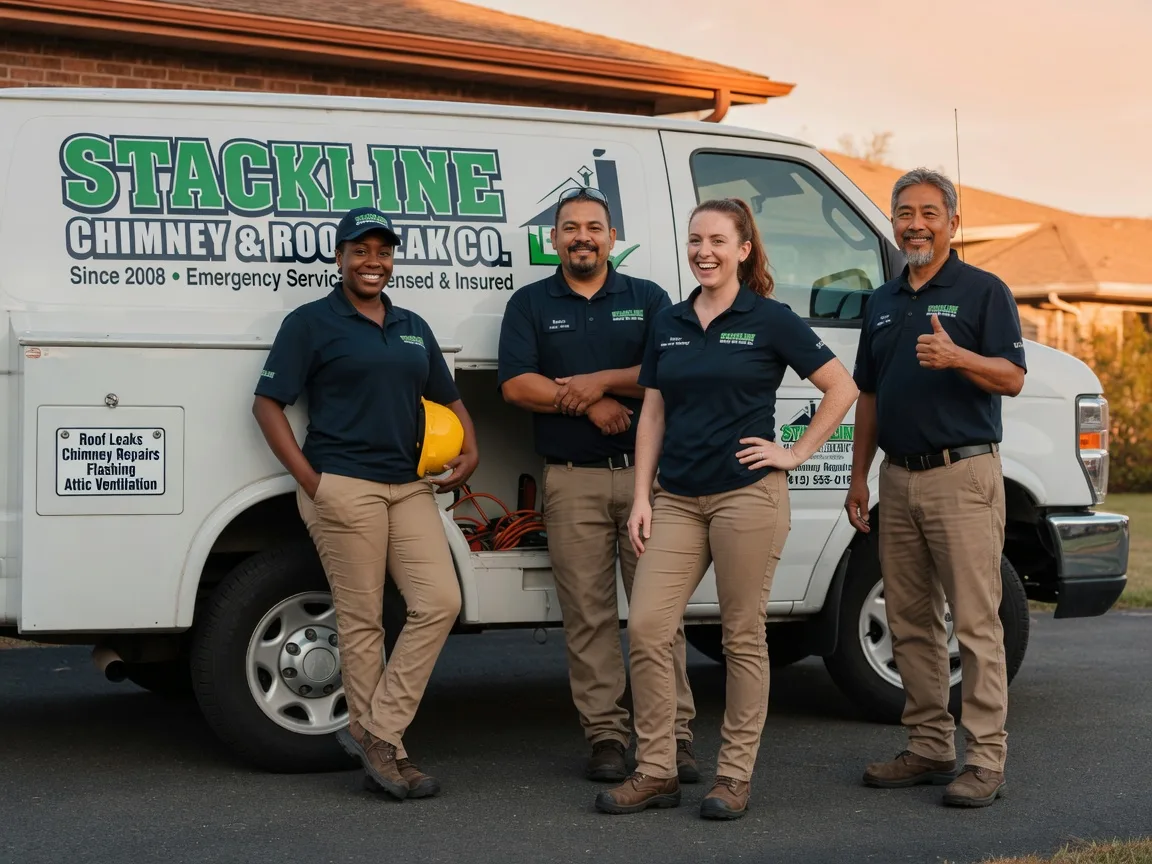 Chimney flashing repair company in Wyocena, WI